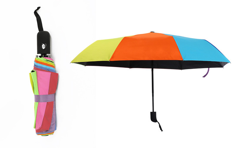 彩虹自动伞