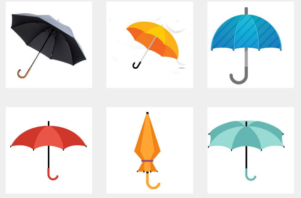 雨伞种类