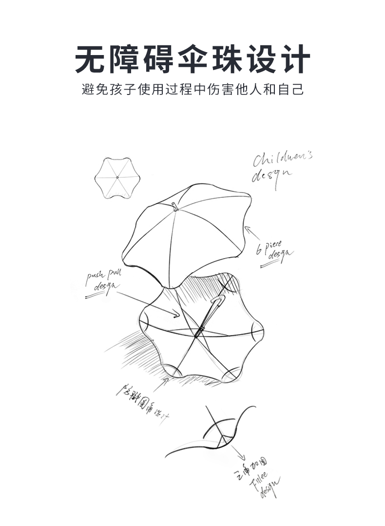 无障碍伞珠设计