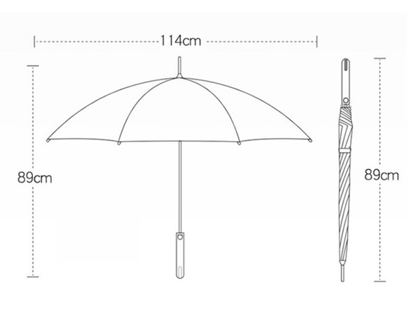 高尔夫伞尺寸