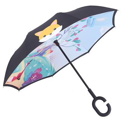 数码印卡通儿童反向伞