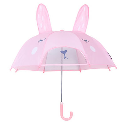 创业造型兔子儿童雨伞