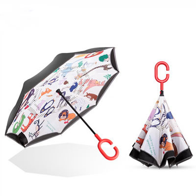 创意卡通儿童反向伞