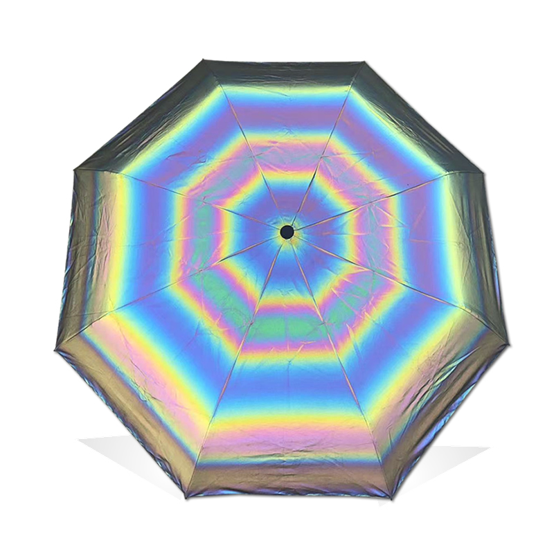 反光布变色雨伞